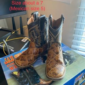Western Toddler Boots (Mexican 7, American 7)